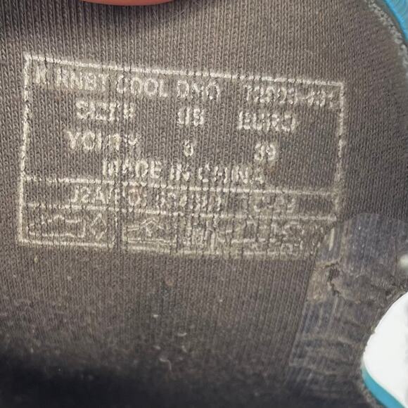 Bogs Women's /Youth 8/39 Blue Dinosaur Mid Calf Rubber Waterproof Rain Boots - Picture 8 of 8